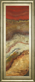 Tierra Panel Il By Patricia Pinto - Framed Print Wall Art - Light Brown