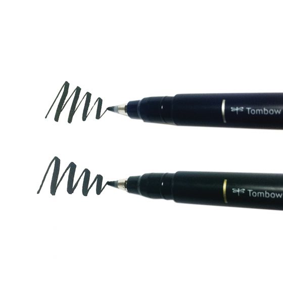 Tombow Fudenosuke Brush Pen Set