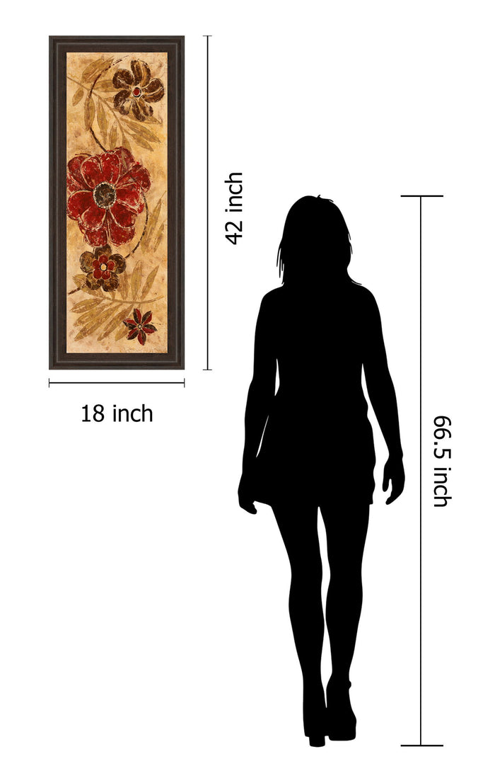 Touch Of Honey Il By Maria Donovan - Framed Print Wall Art - Light Brown