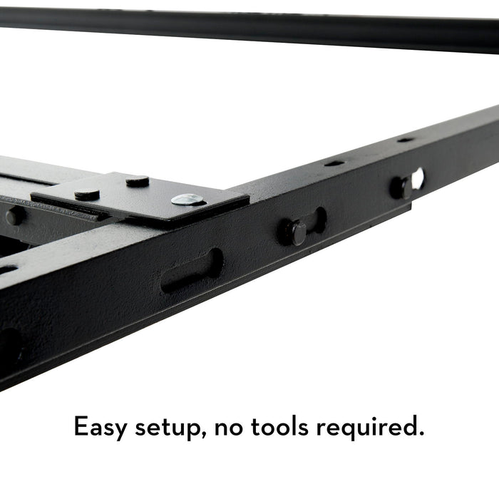 Twin / Full Adjustable Bed Frame - Glides