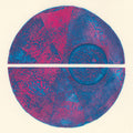 Terry Haass - Variations 2 - 1970 - Spielmann 282.2 - pink and blue split circle geometric