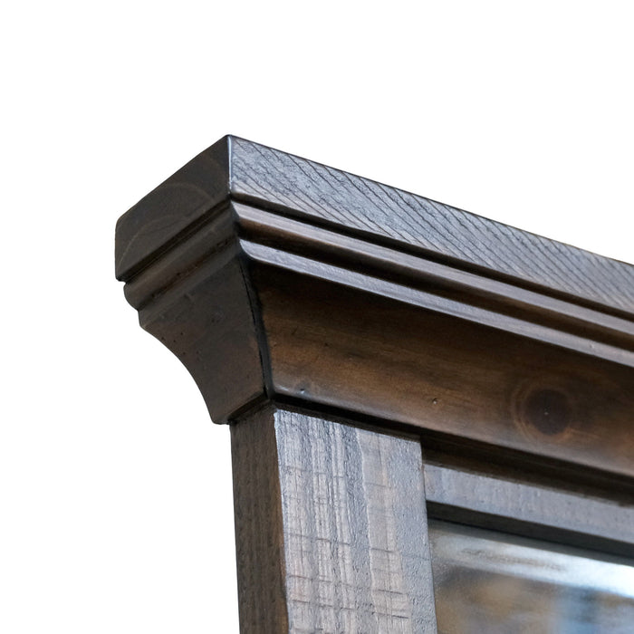 Vista Canyon - Mirror With A 1" Bevel - Burnt Umber